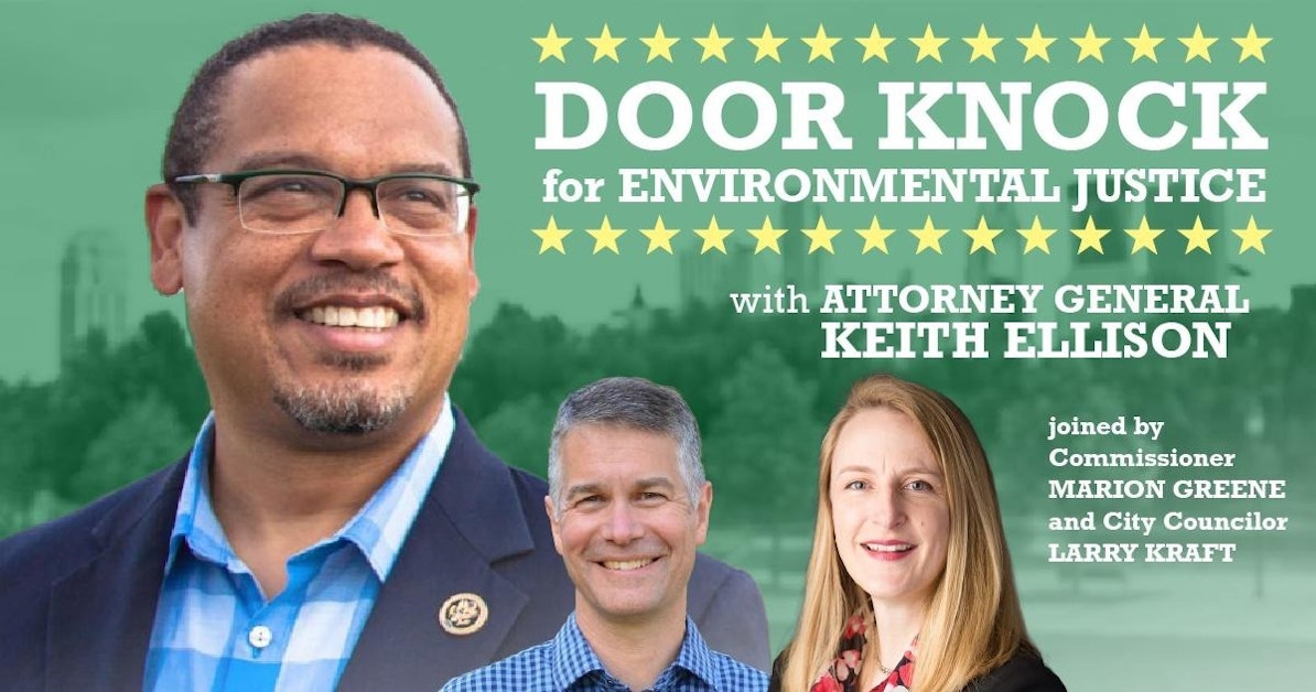 Keith, Larry Kraft, & Marion Greene Environmental Justice Door Knock